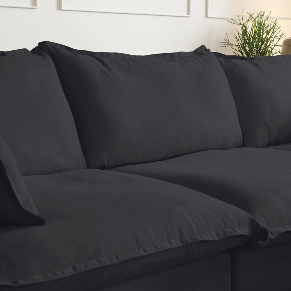 L-Shape 5 Piece Modular Sectional