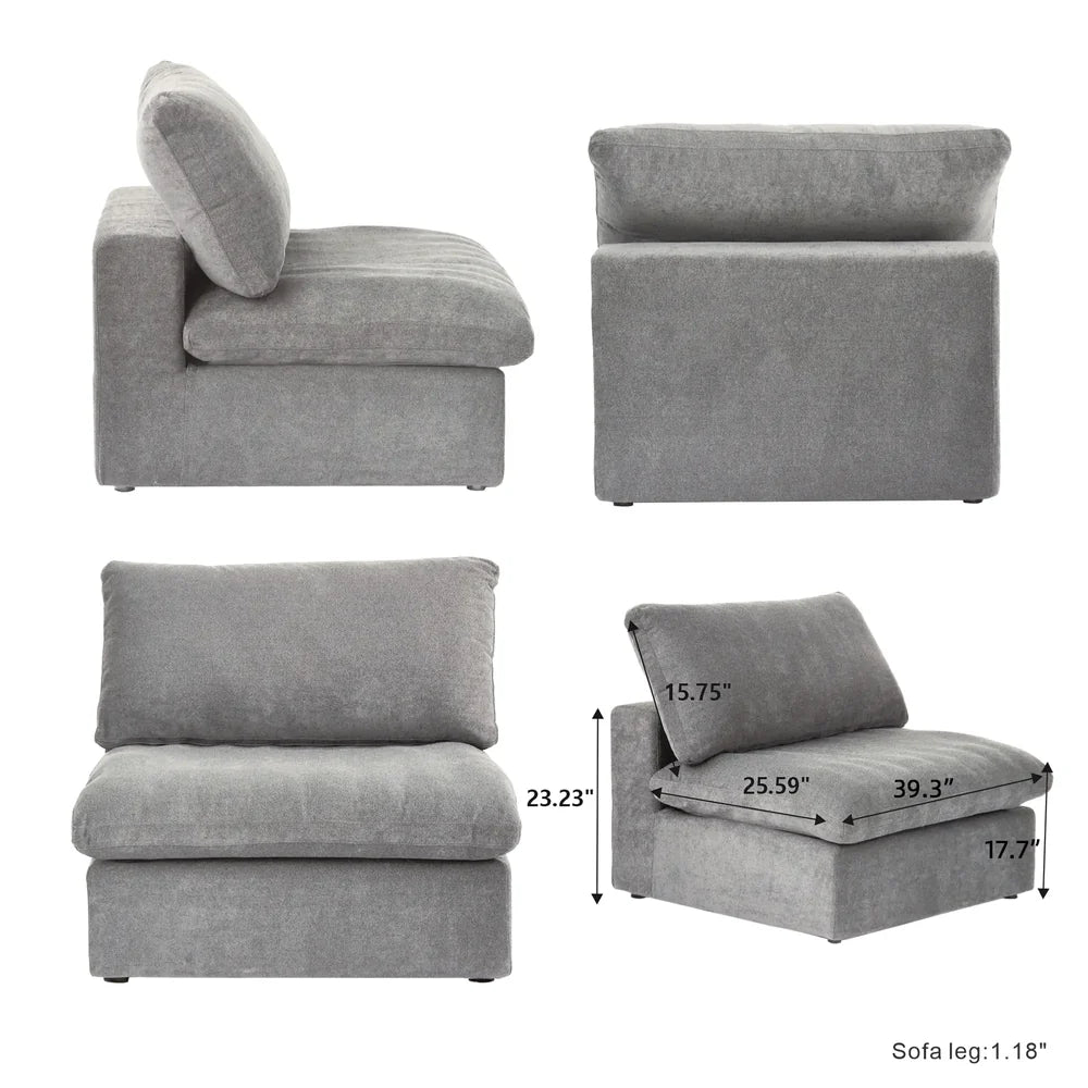 8 Piece Cloud Sectional