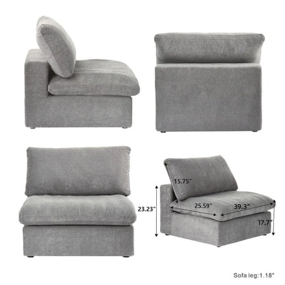 8 Piece Cloud Sectional