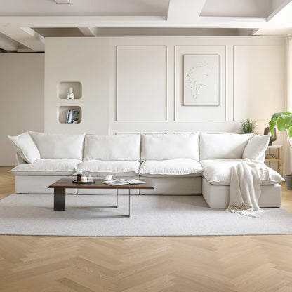 163" L Shape 5 Piece Sectional