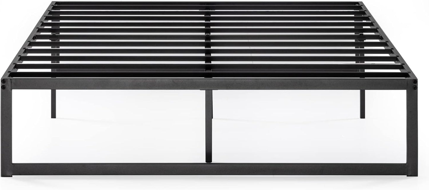 ZINUS Abel Metal Platform Bed Frame, Mattress Foundation with Steel Slat Support, No Box Spring Needed, Easy Assembly, King