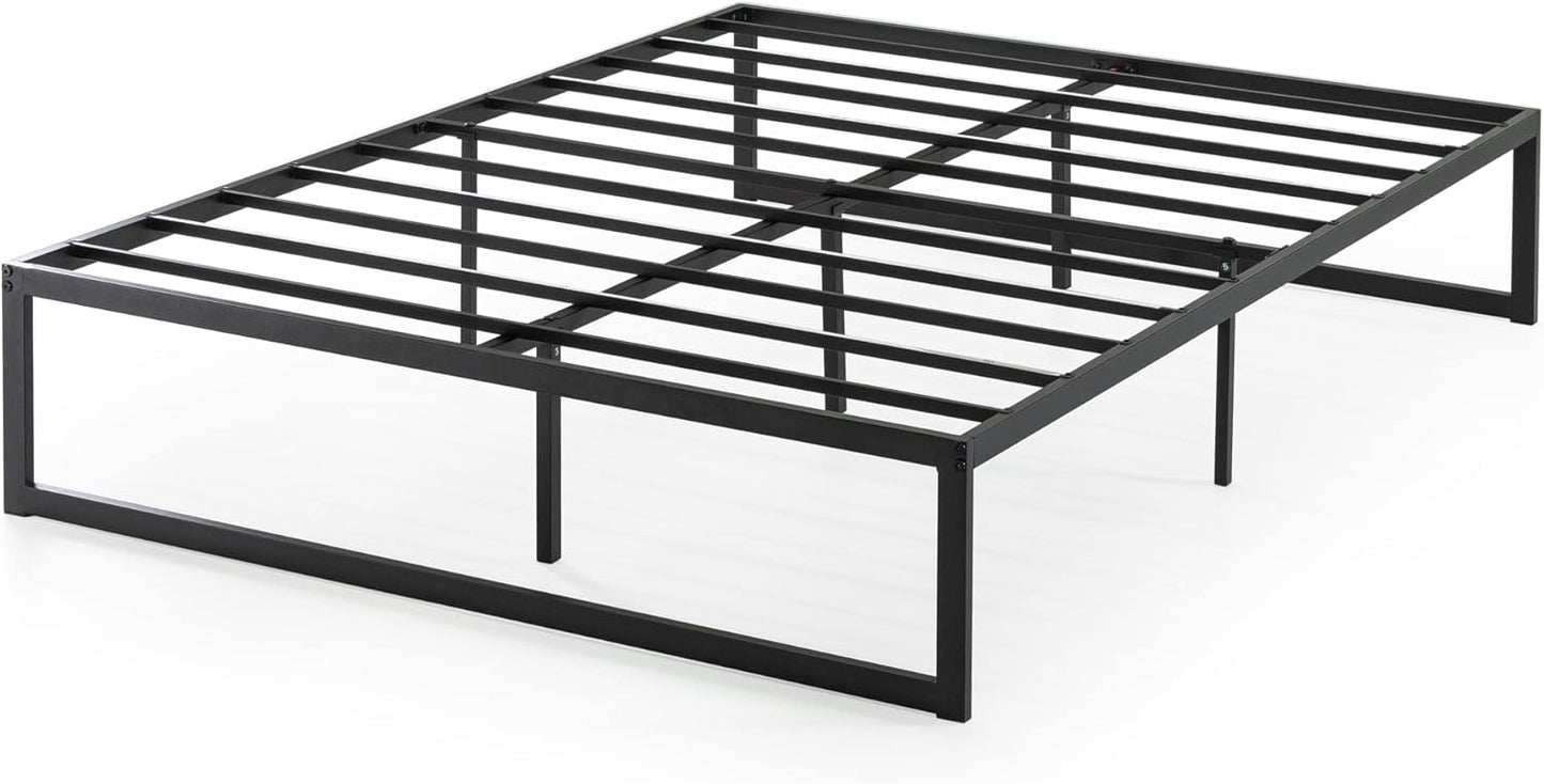 ZINUS Abel Metal Platform Bed Frame, Mattress Foundation with Steel Slat Support, No Box Spring Needed, Easy Assembly, King