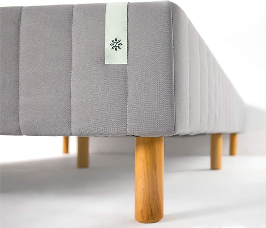 ZINUS GOOD DESIGN Award Winner Justina Metal Mattress Foundation, 16 Inch Platform Bed, No Box Spring Needed, Grey,King