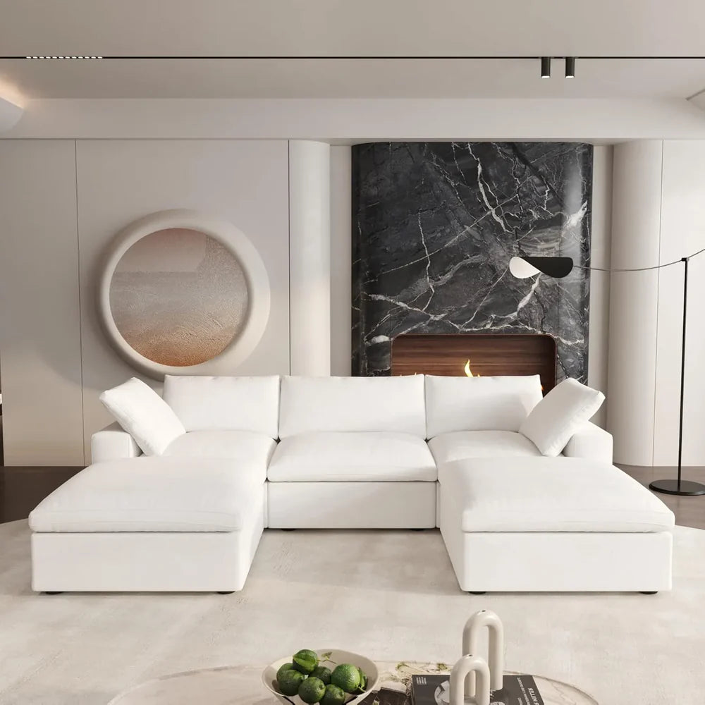 5 Piece U Shape Sectional