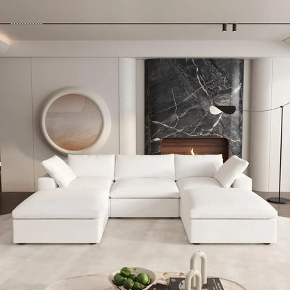 5 Piece U Shape Sectional