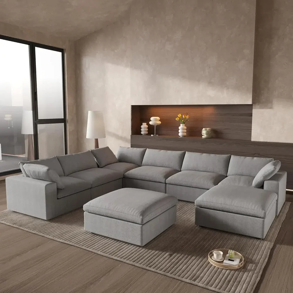 8 Piece Cloud Sectional