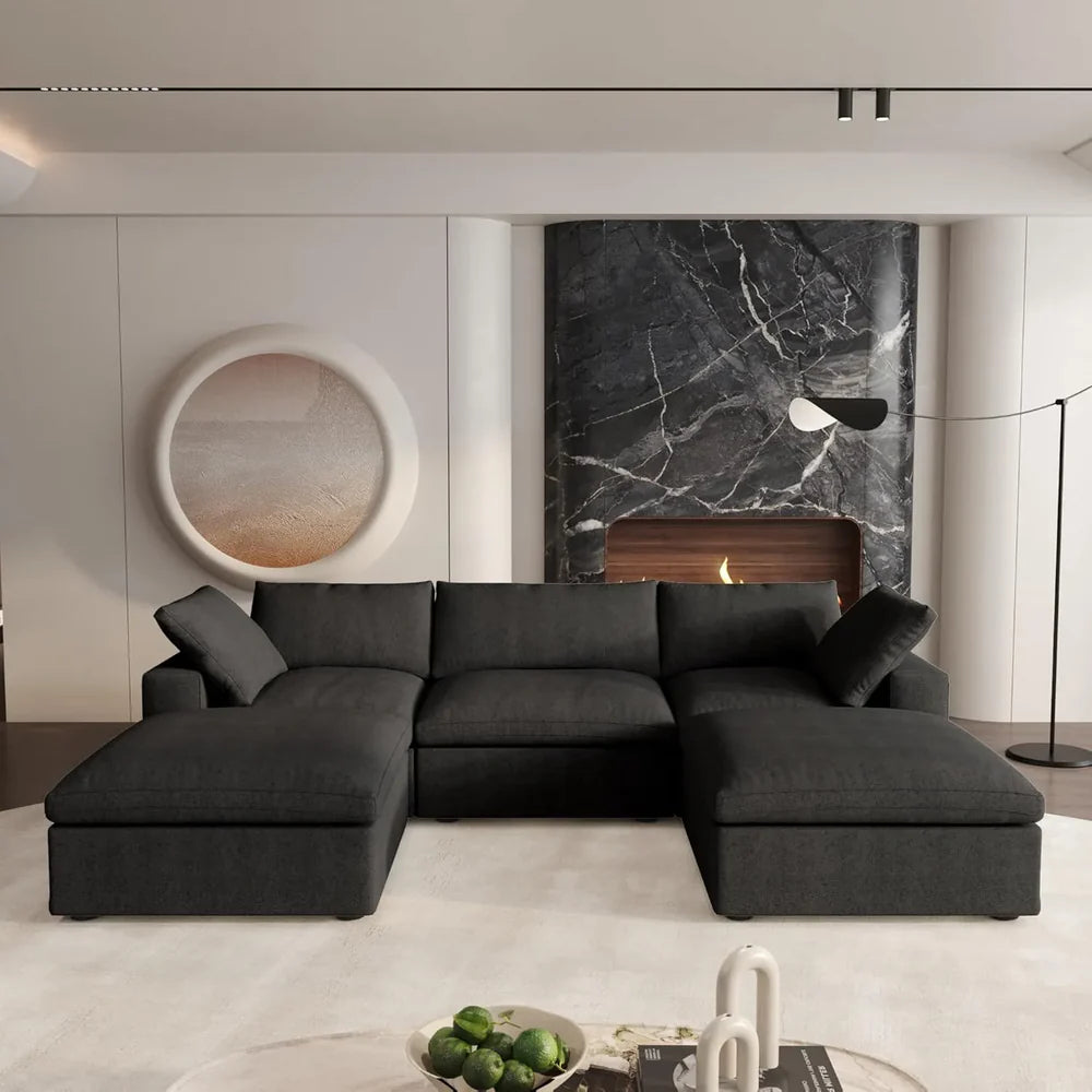 5 Piece U Shape Sectional