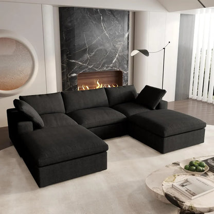 5 Piece U Shape Sectional