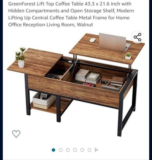 Lift Top Coffee Table