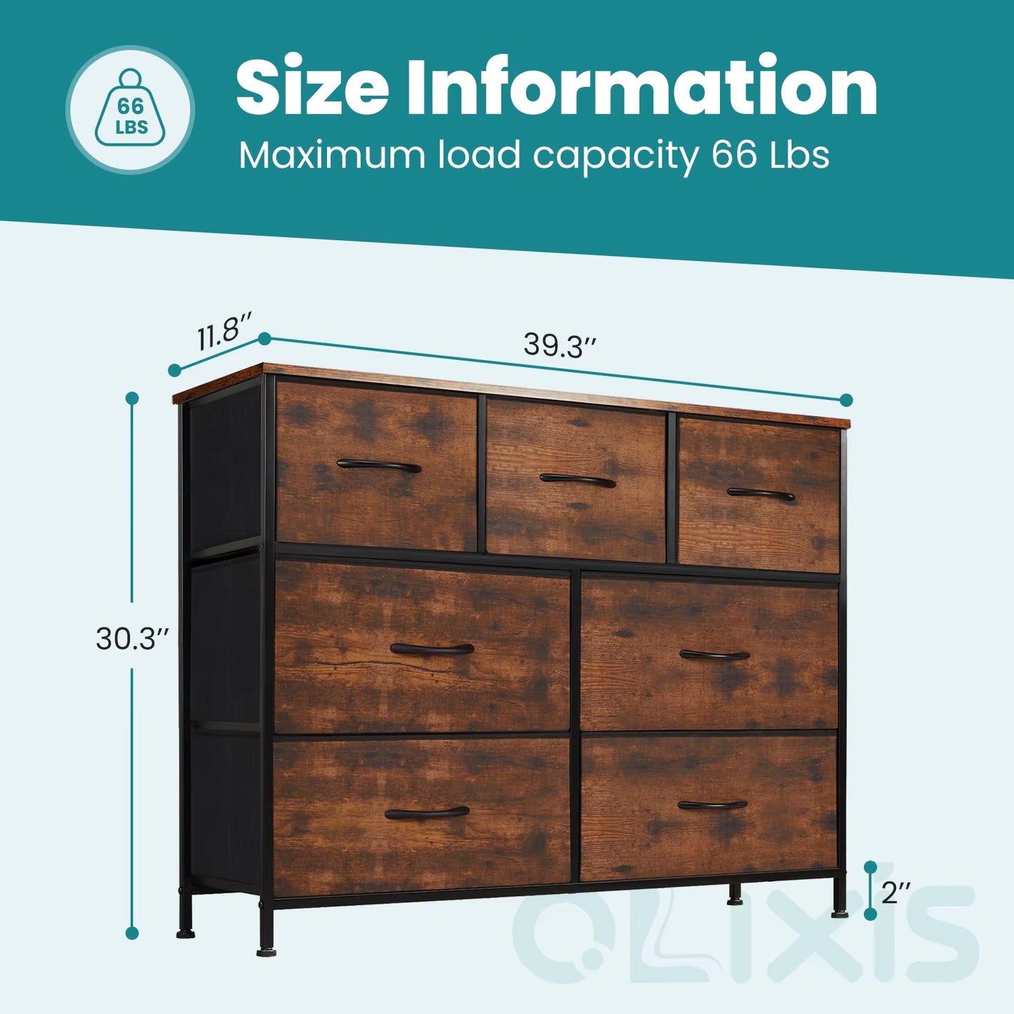 7 Drawer Dresser